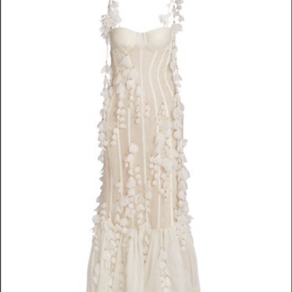 ISO- Zimmermann Wild Botanica Petal Midi Dress - Picture 3 of 3